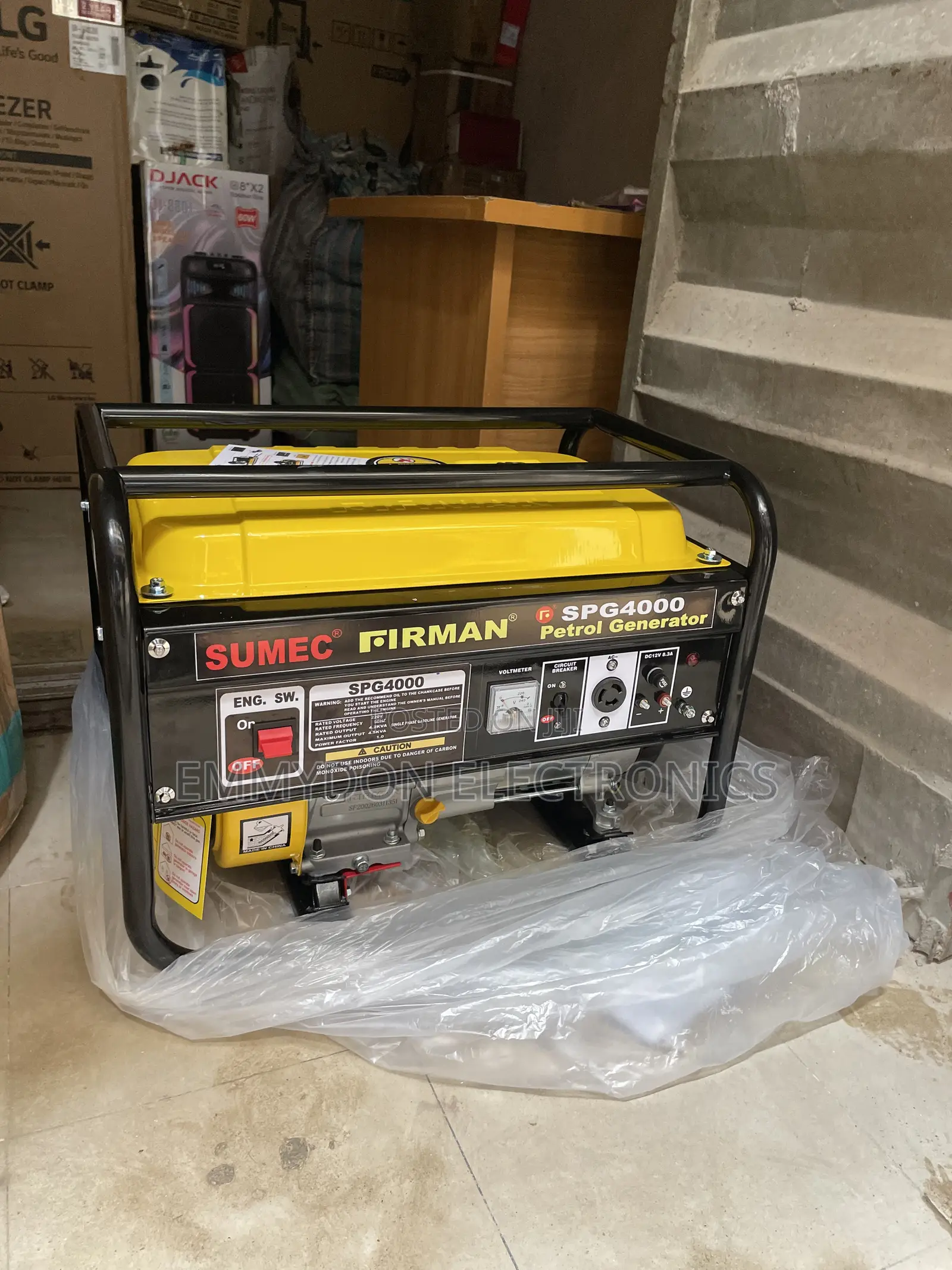 Sumec Firman Spg4000 Generator With Strong Output Capacity