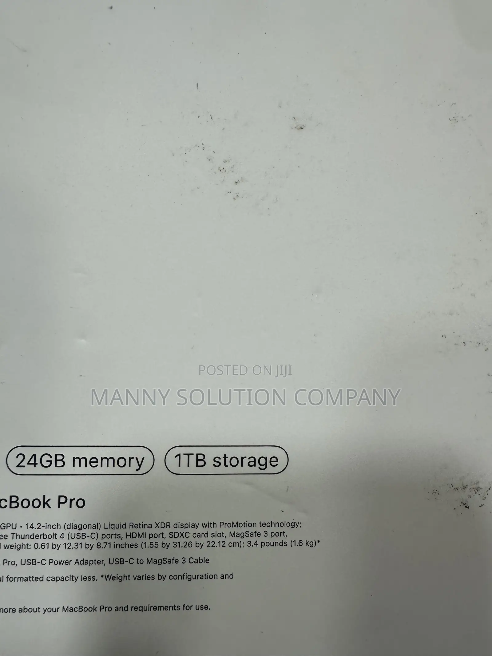 New Laptop Apple MacBook Pro 2026 M5 Pro 24GB Apple M5 Pro SSD 1T