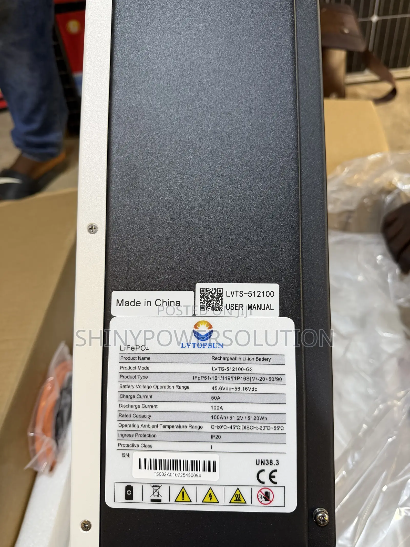 15kwh Lithium Battery Lvtopsun