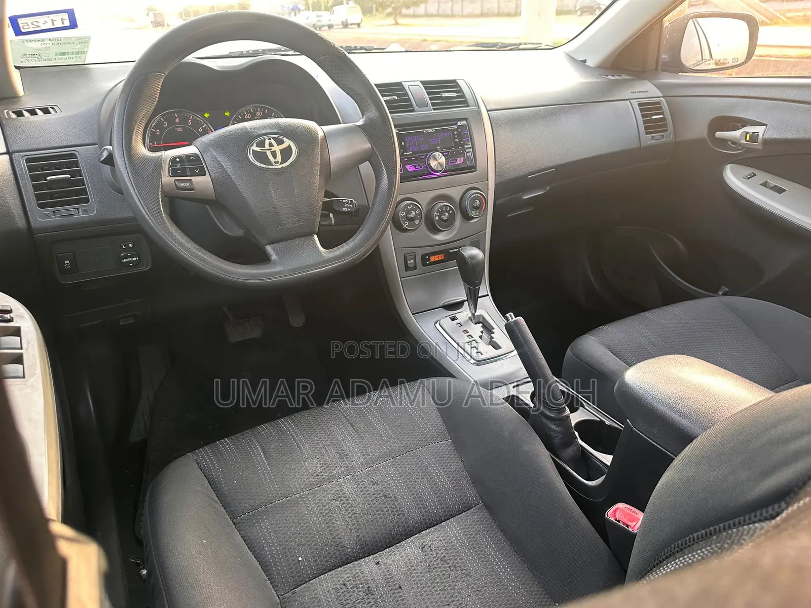 Toyota Corolla 2011 Black