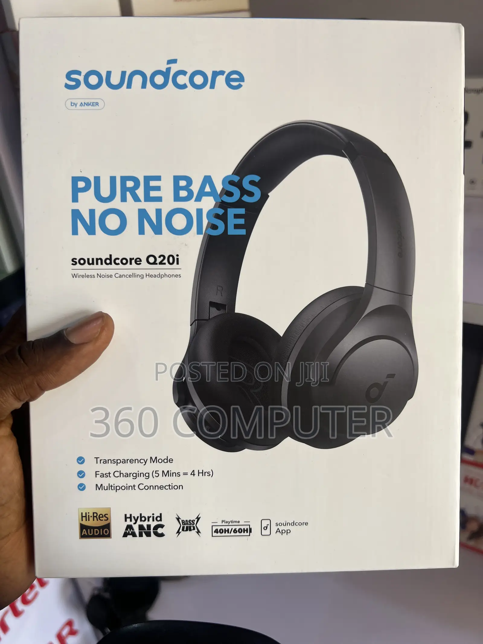 Anker Soundcore Q20i Active Noise Cancelling Headphones