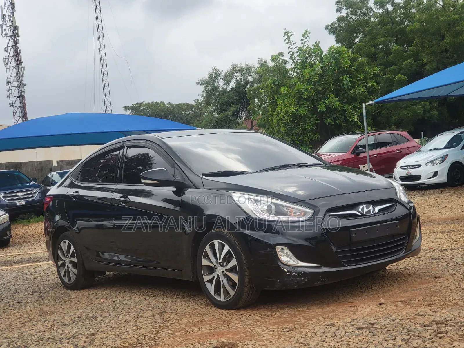 Hyundai Accent GLS 4dr Sedan (1.6L 4cyl 6A) 2014 Black