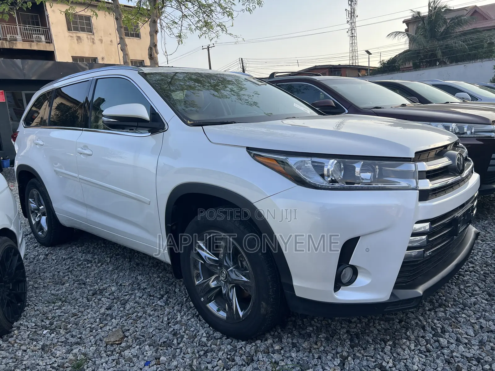 Toyota Highlander Limited Platinum 4x4 V6 (3.5L 6cyl 8A) 2018 White