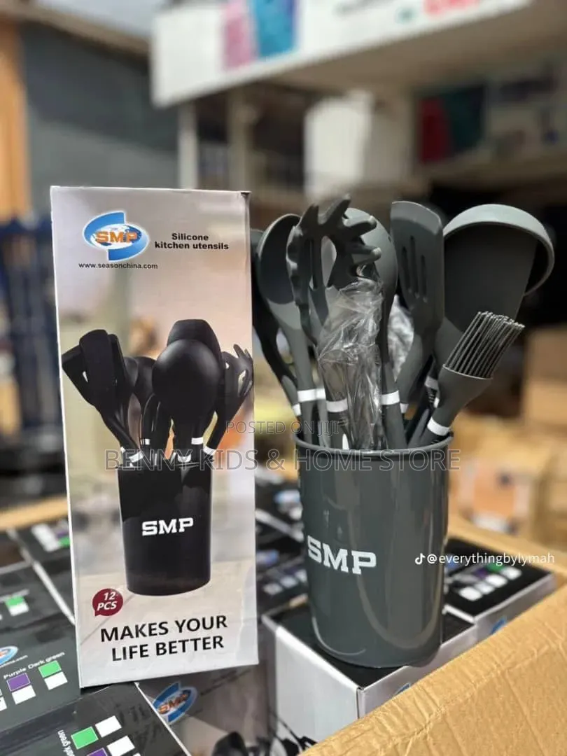 7pcs Of Silicon Kitchen Utensils
