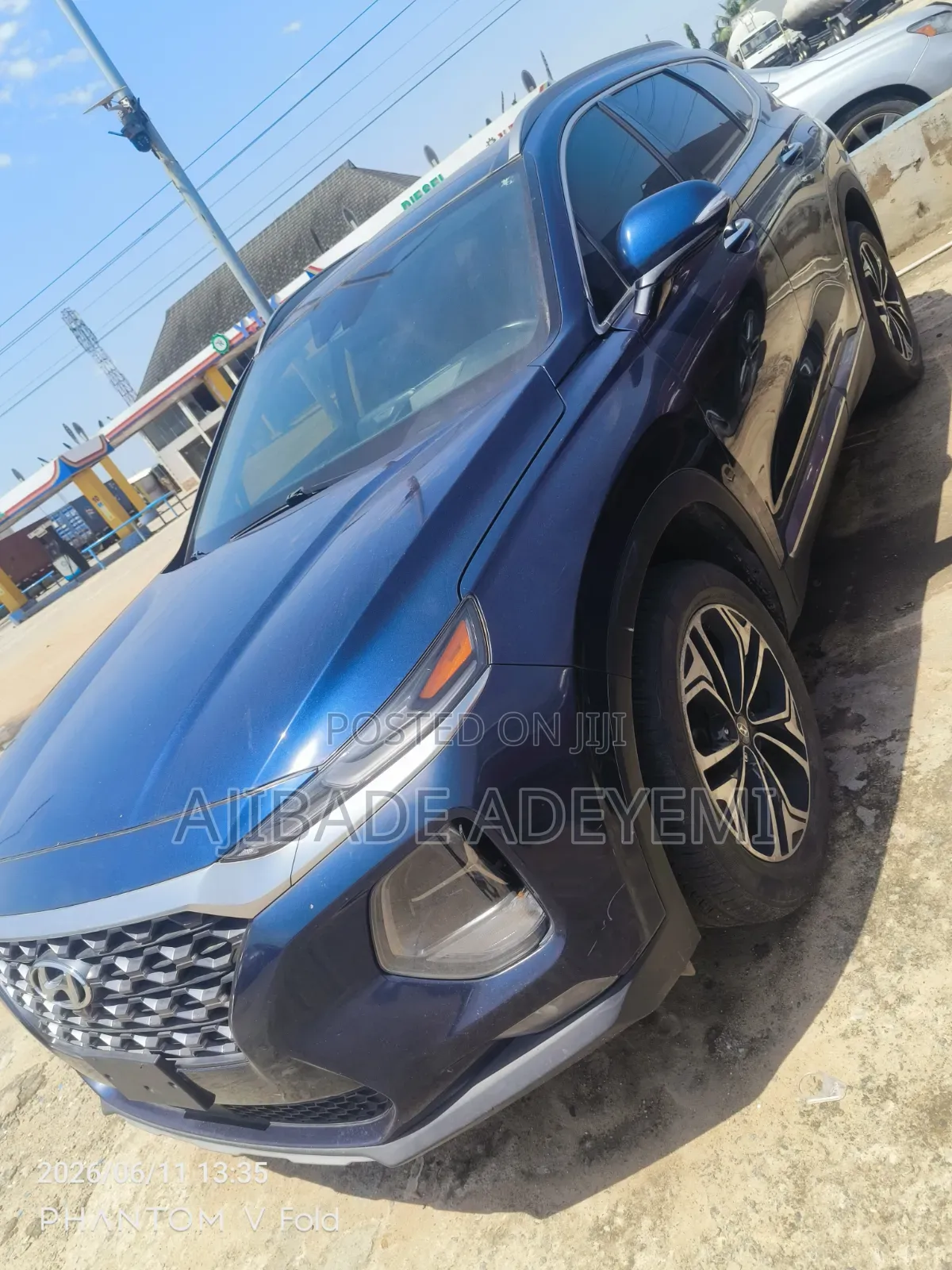 Hyundai Santa Fe Limited 2.0T AWD 2019 Blue