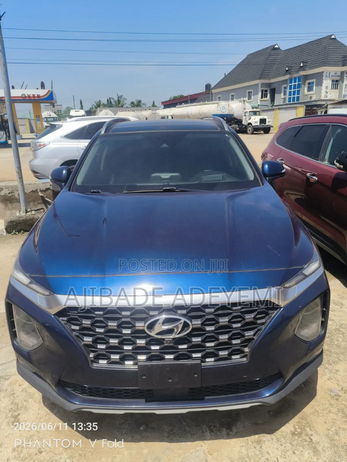 Hyundai Santa Fe Limited 2.0T AWD 2019 Blue