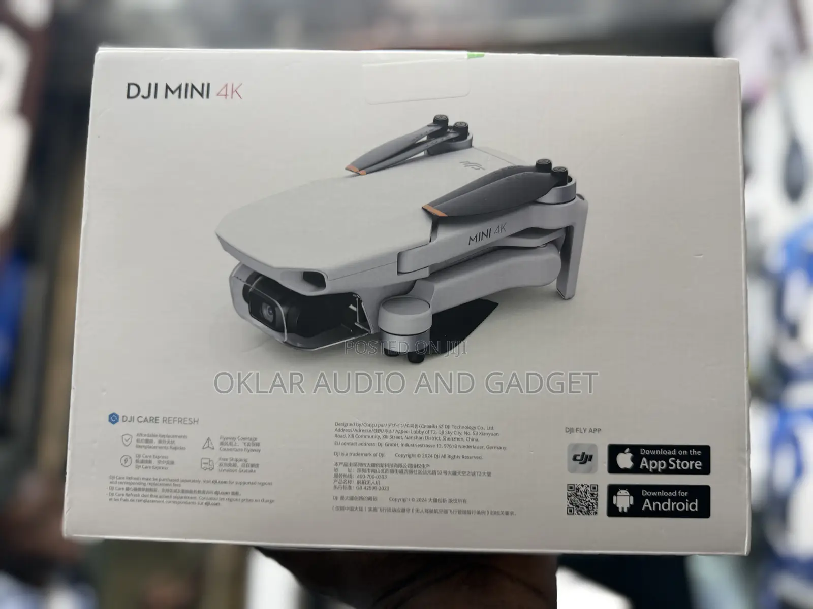 Dji Mini Drone With 2 Batteries, Carrying Bag and Extra Propellers