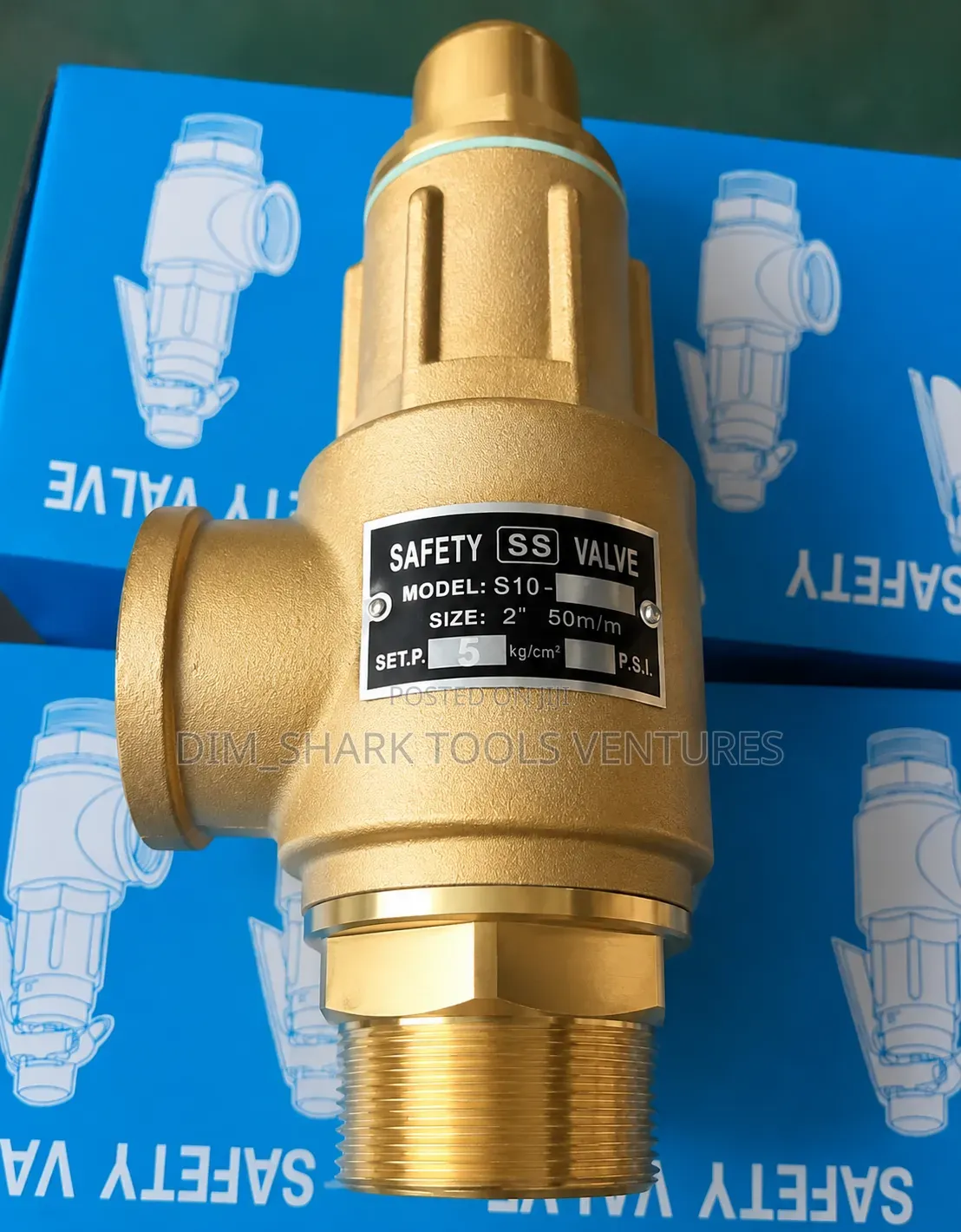 50mm Brass Safety Relief Valve (Pressure Safety Valve)