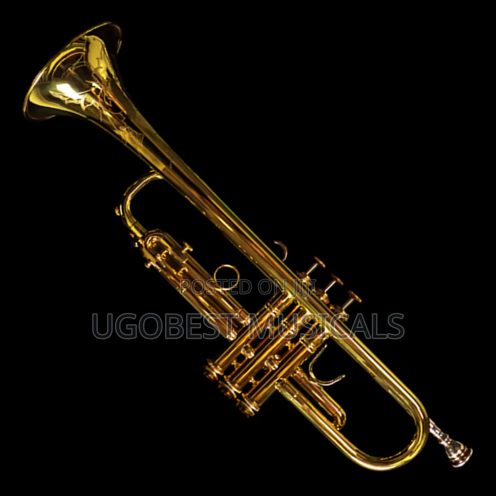 Yamaha Trumpet (Gold Silver Finish)