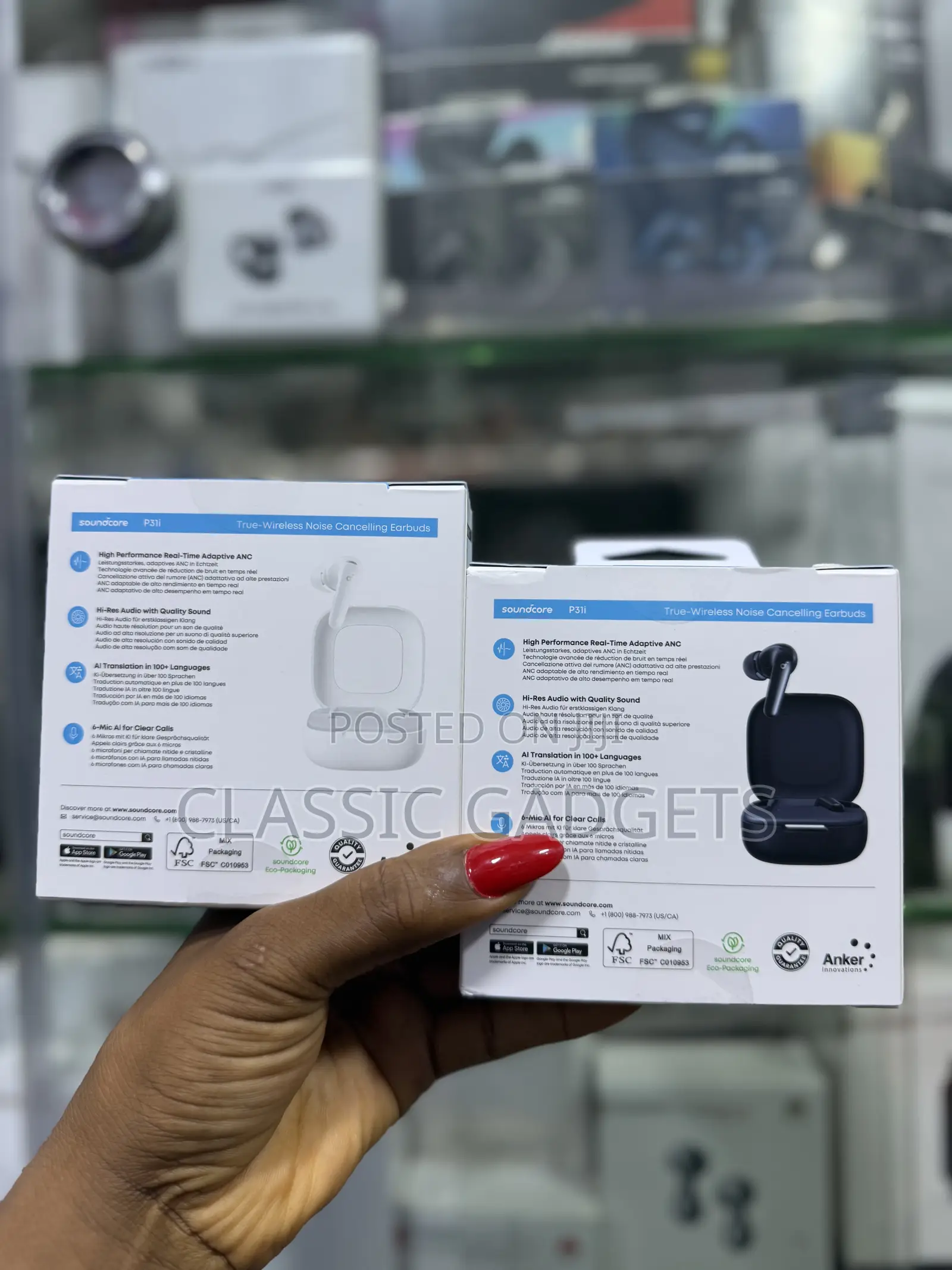 Soundcore by Anker P31i Wireless Earbuds With Immersive Adaptive Anc