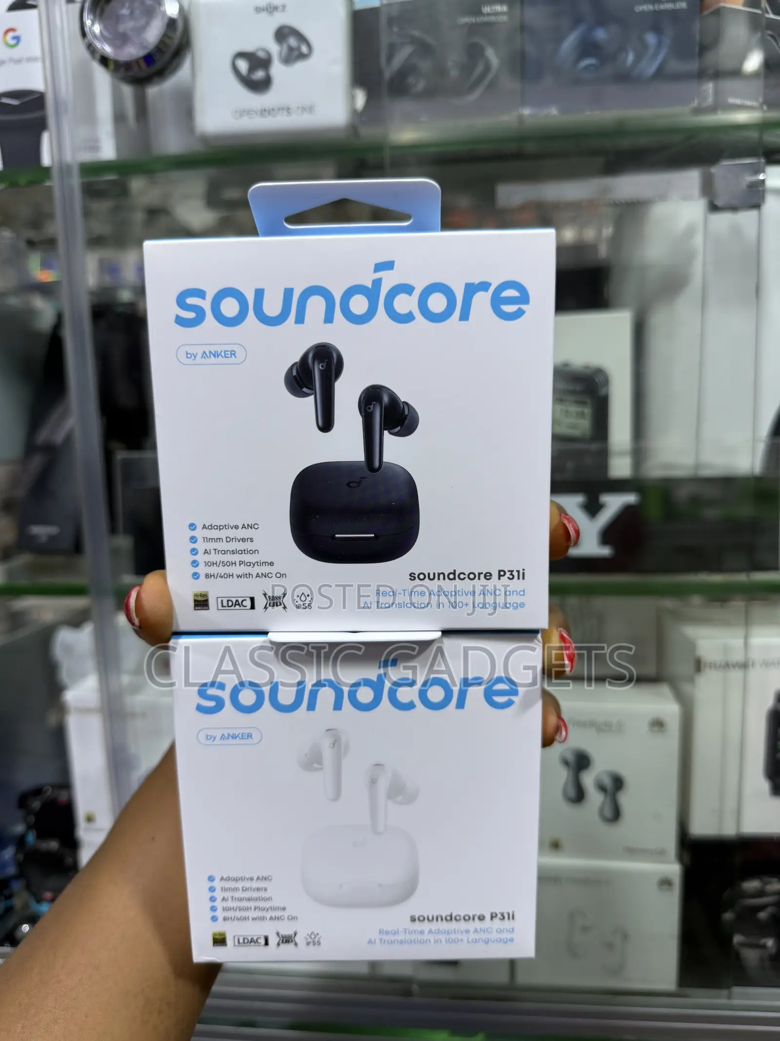 Soundcore by Anker P31i Wireless Earbuds With Immersive Adaptive Anc