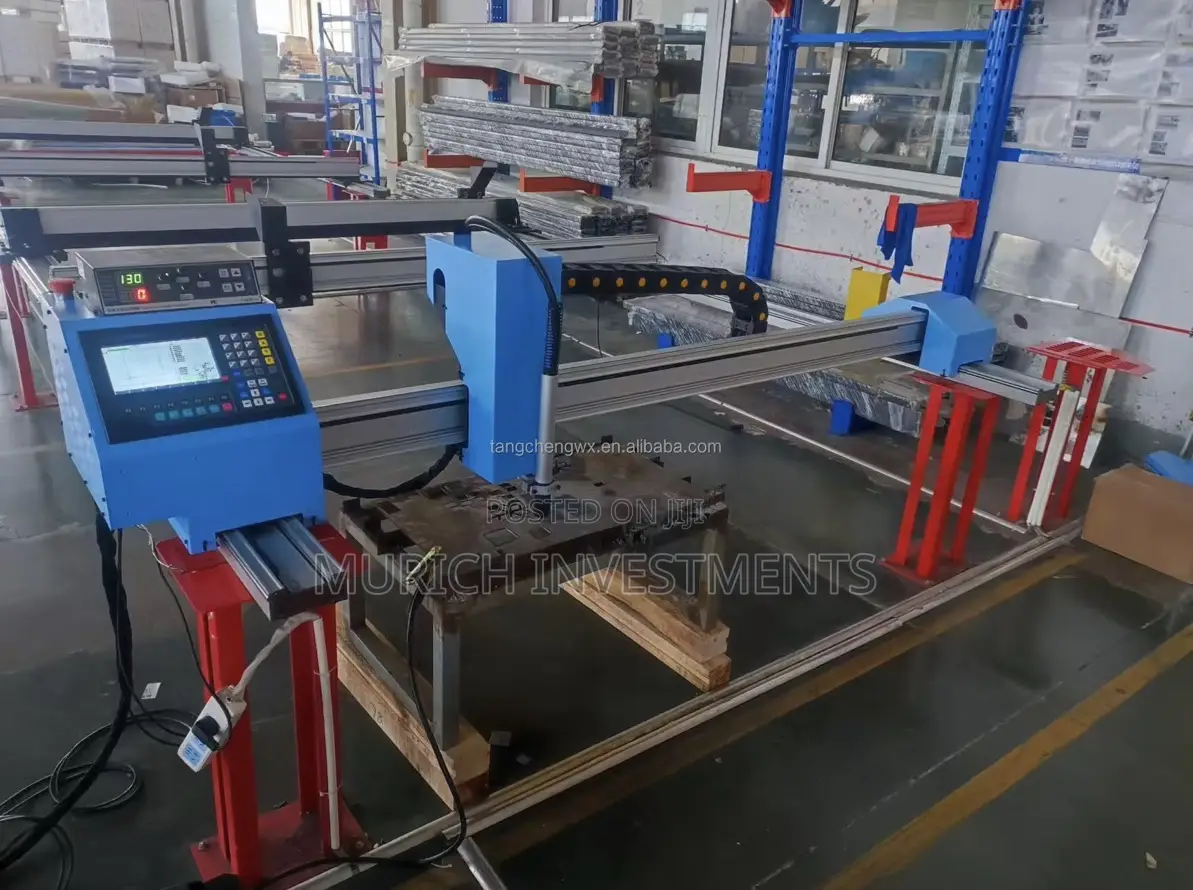 Double Drive Gantry Type Portable CNC Flame Plasma Cutting Machine