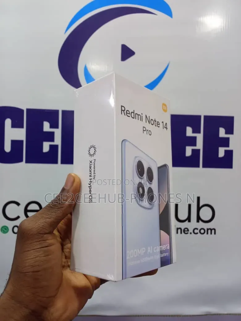 New Xiaomi Redmi Note 14 Pro 256 GB Black