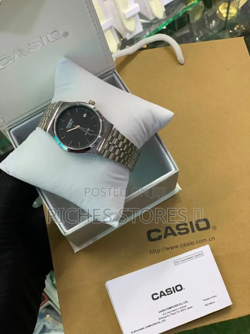 Casio Sleek Chic Analog Stainless Steel Watch for Ladies