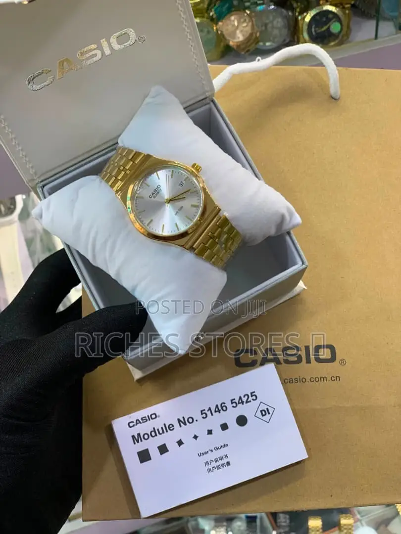 Casio Sleek Chic Analog Stainless Steel Watch for Ladies