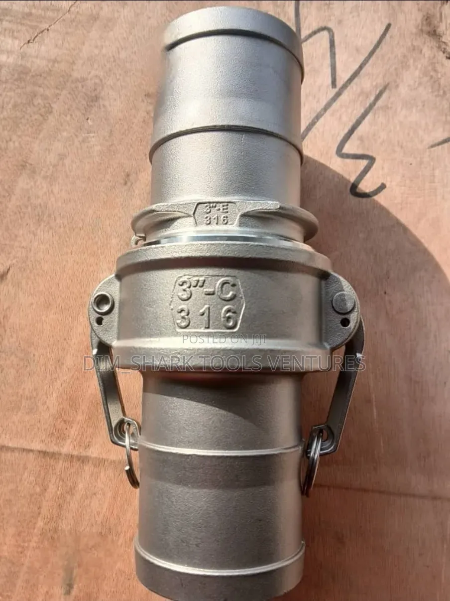 3"-Inch 316 Stainless Steel Camlock Couplings