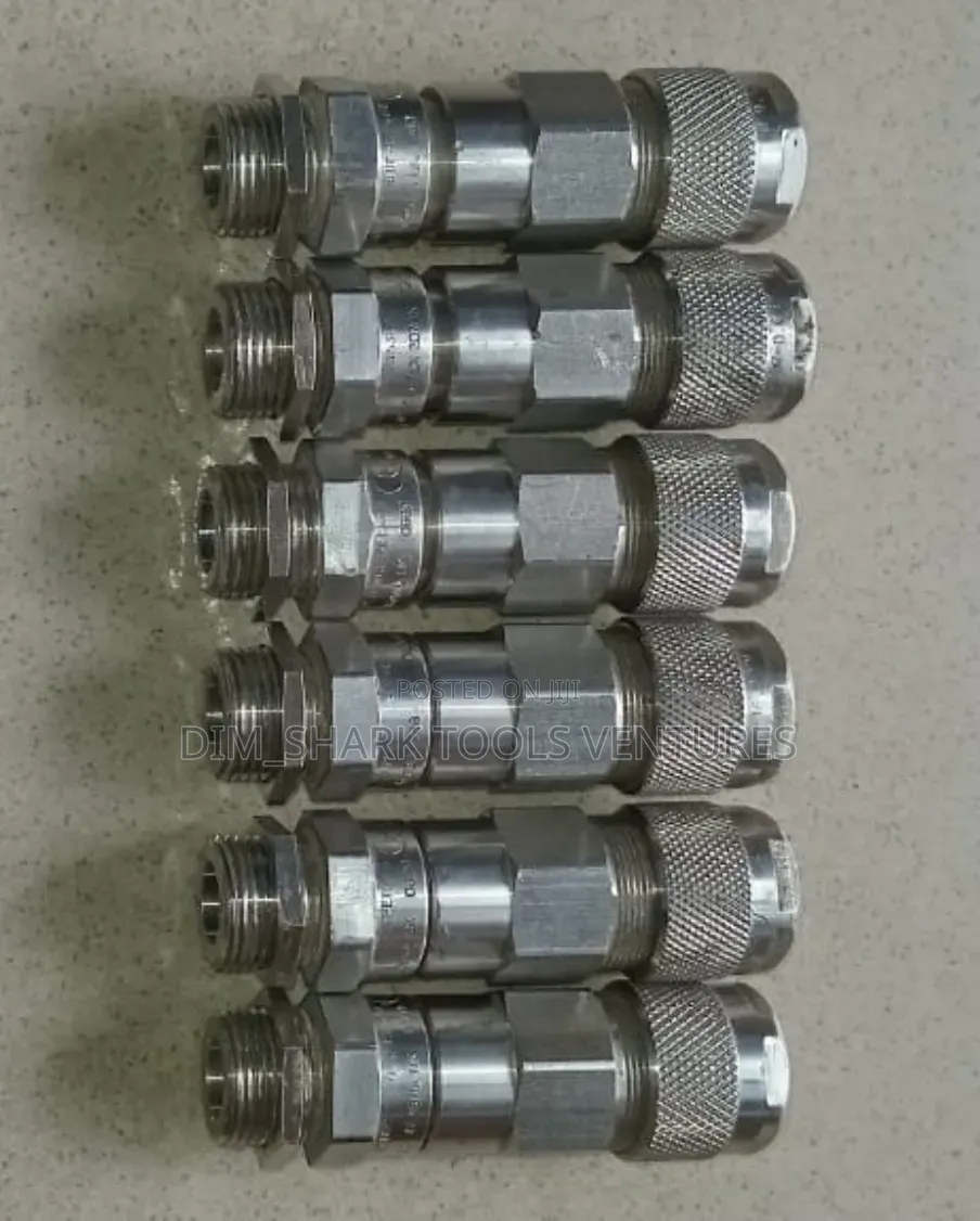 1/2"-Inch Stainless Steel Hydraulic Quick Connect Couplings