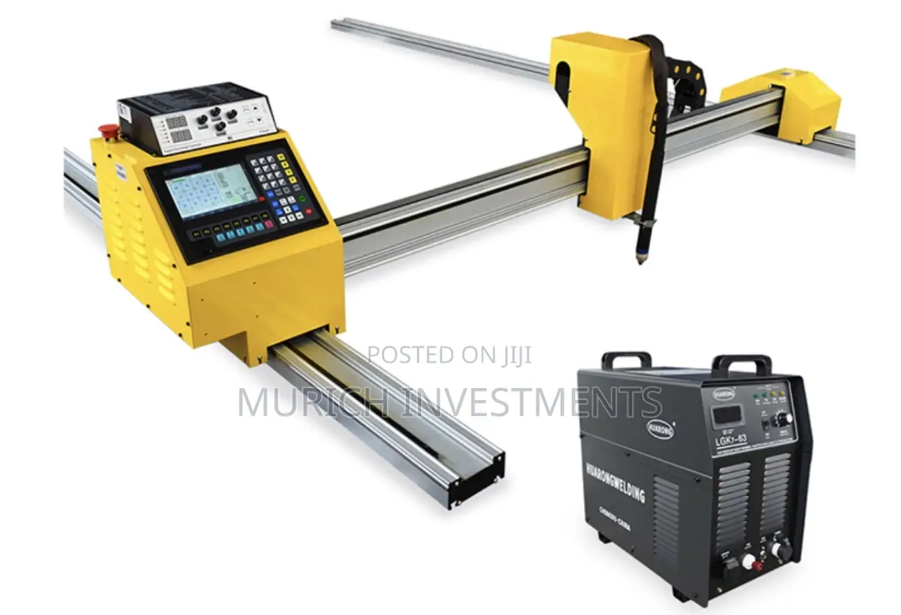 Double Drive Gantry CNC Flame Plasma Cutter (Lgk63a Plasma Source)