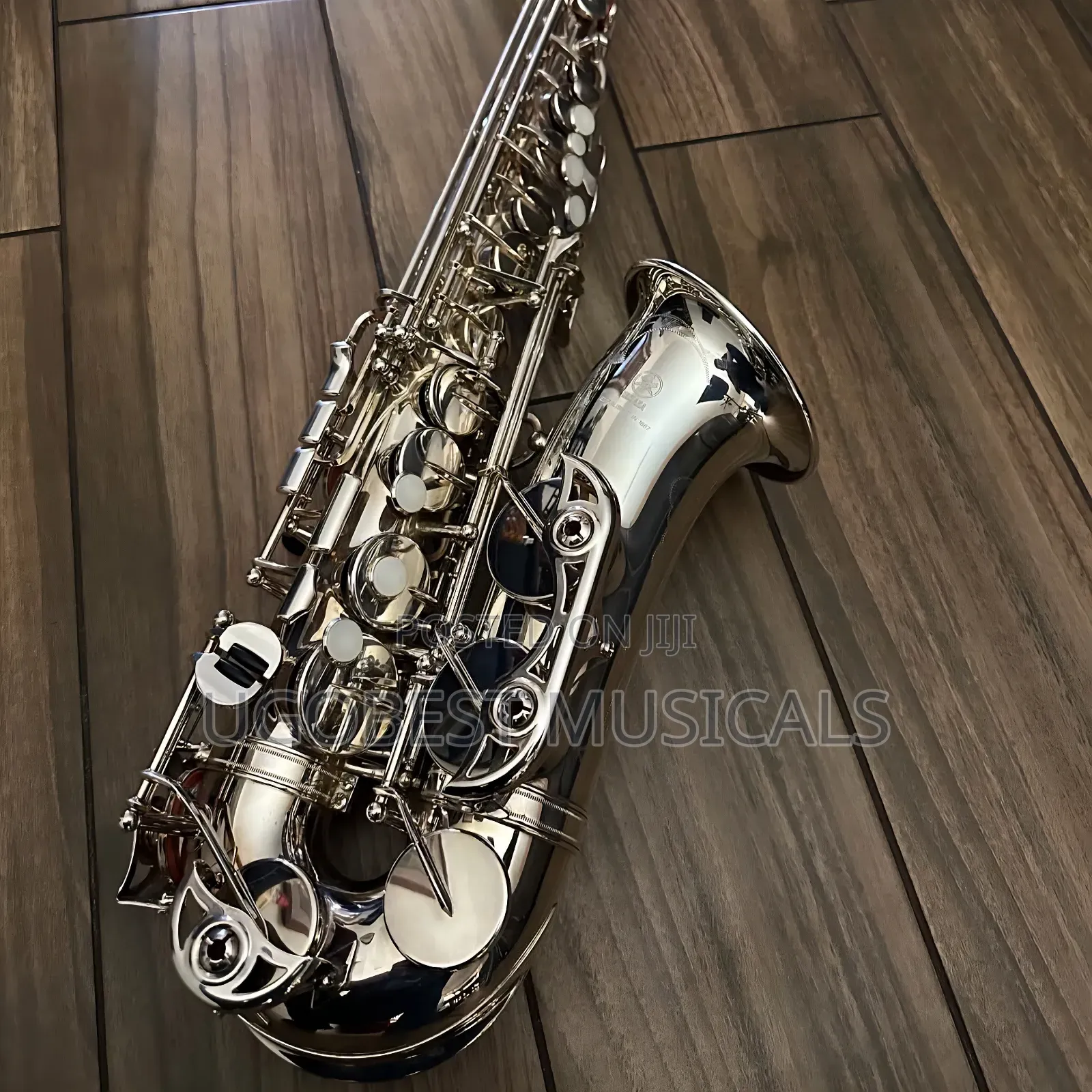 Silver Yamaha Alto Saxophone