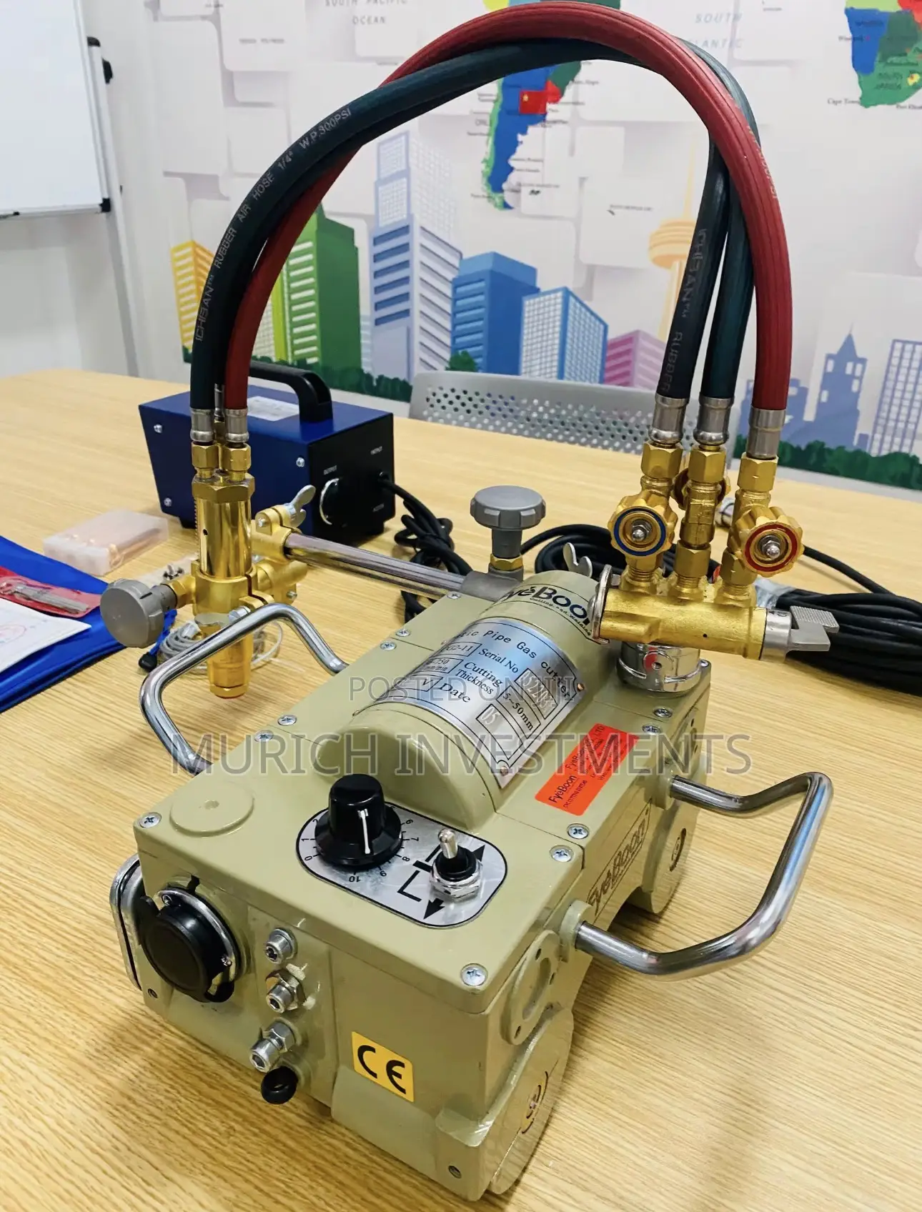 Cg2-11 Magnetic Pipe Gas Cutter | 6-50mm Pipe Cutting Thickness