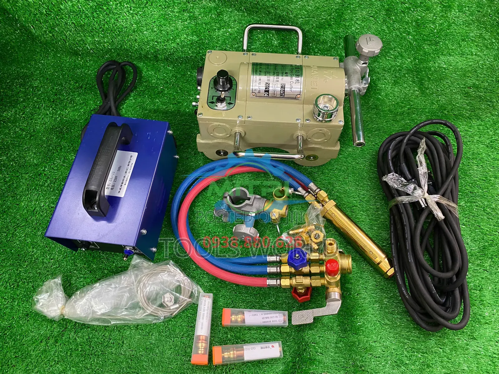 Cg2-11 Magnetic Pipe Gas Cutter | 6-50mm Pipe Cutting 110mm Diameter