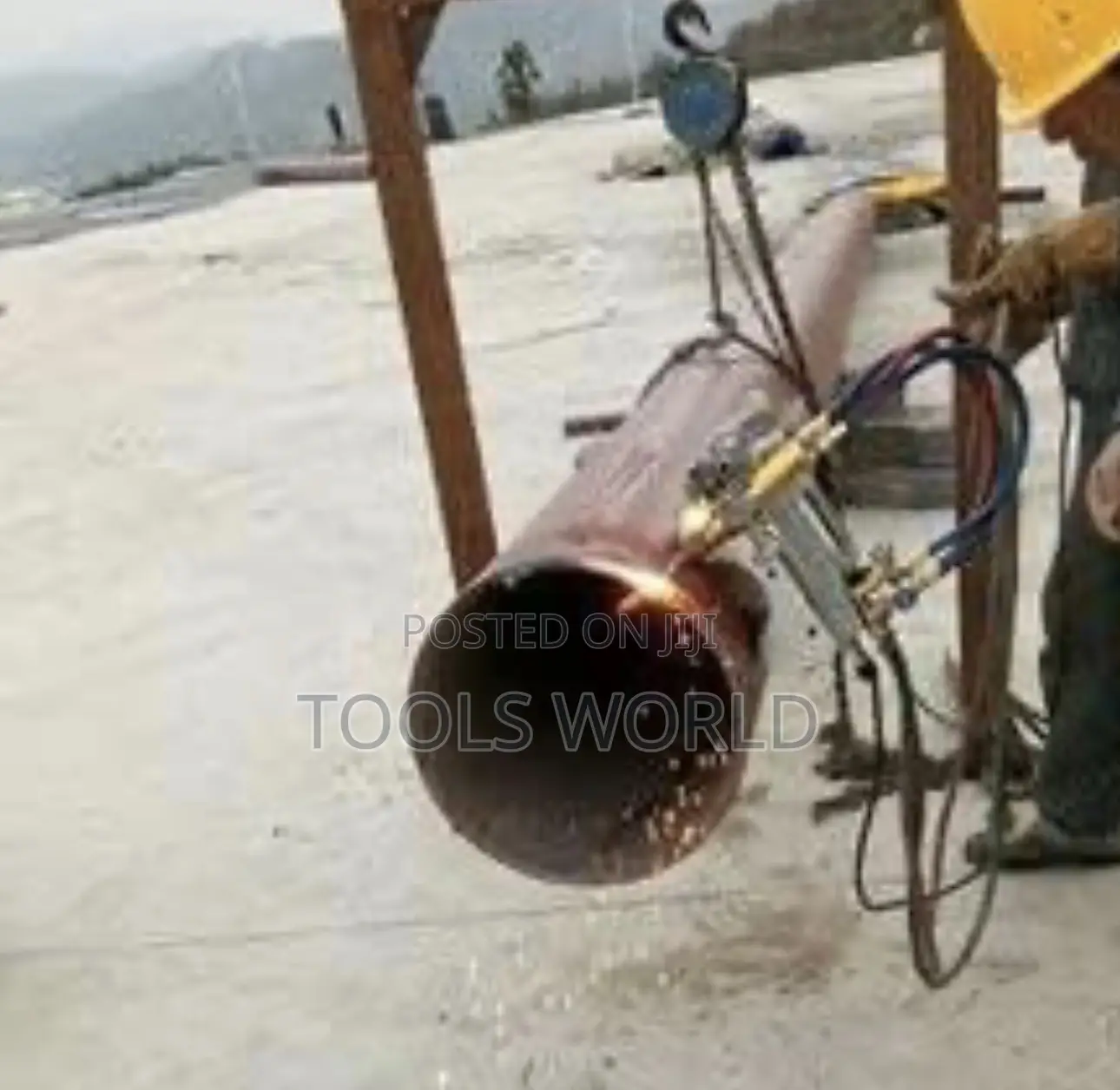 Cg2-11 Magnetic Pipe Gas Cutter | 6-50mm Pipe Cutting 110mm Diameter