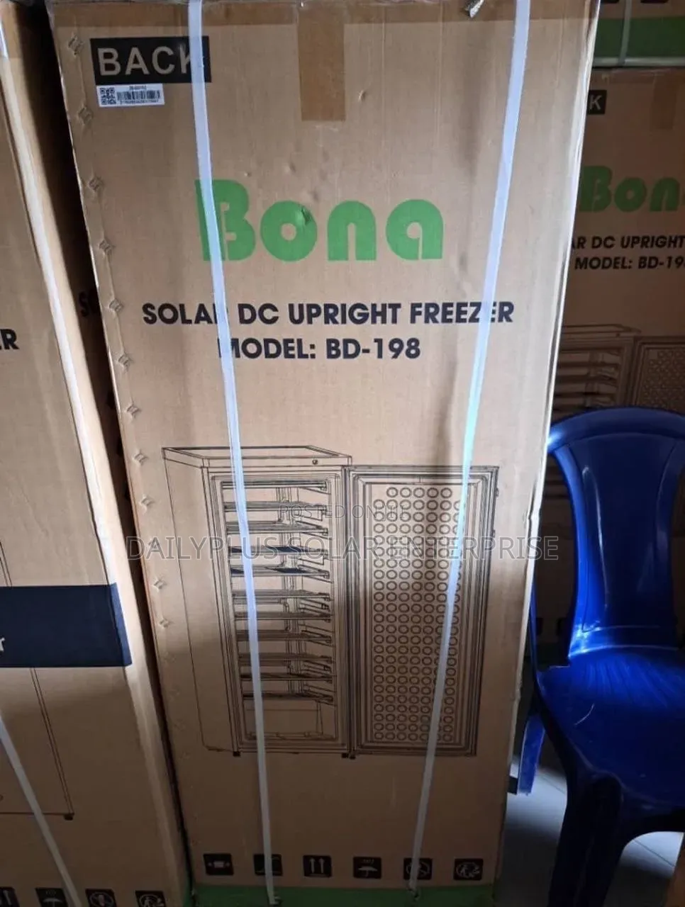 Bona Dc Solar 10steps Upright Freezer