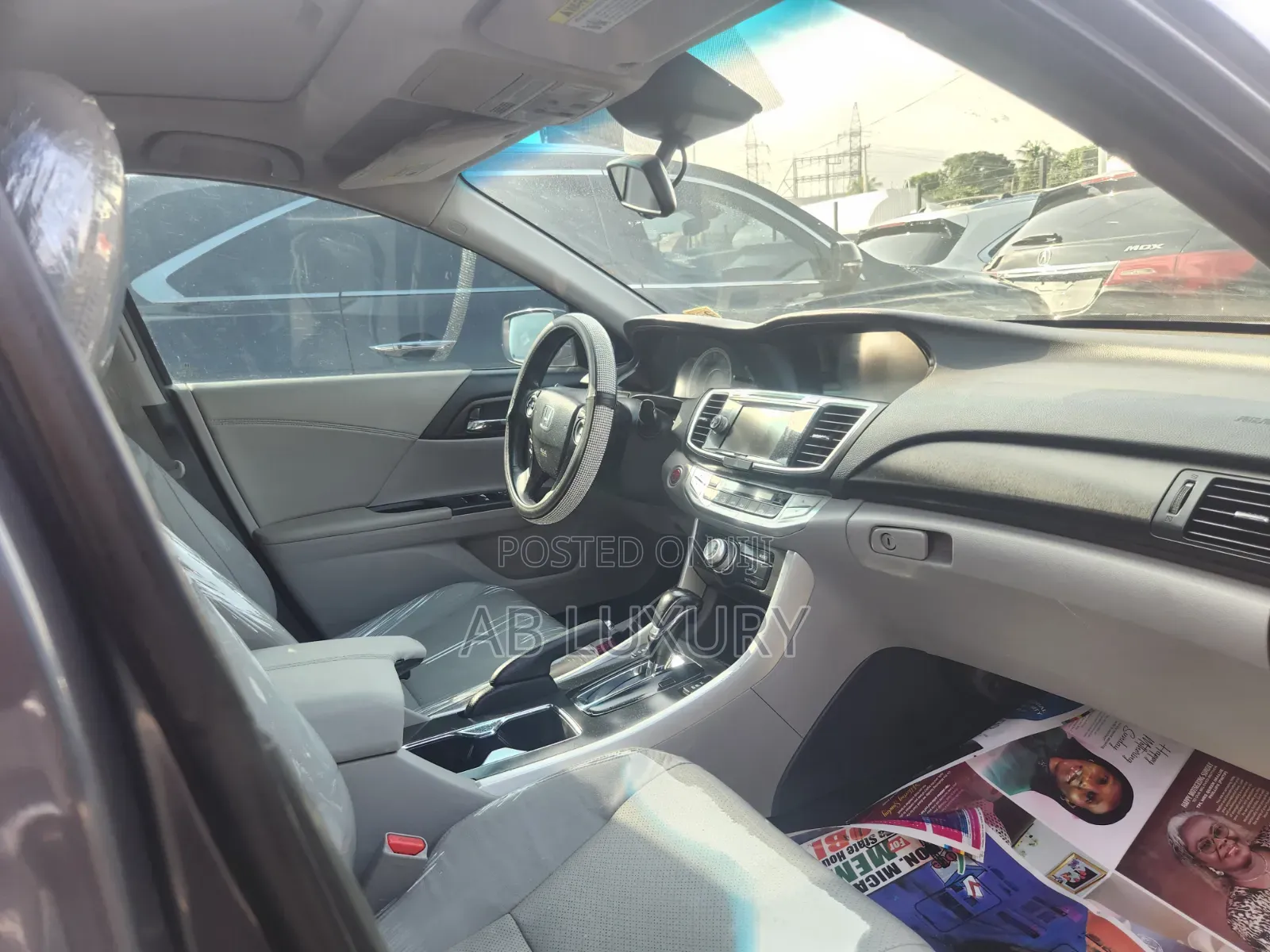 Honda Accord EX-L V-6 4dr Sedan FWD (3.5L 6cyl 6A) 2013 Gray