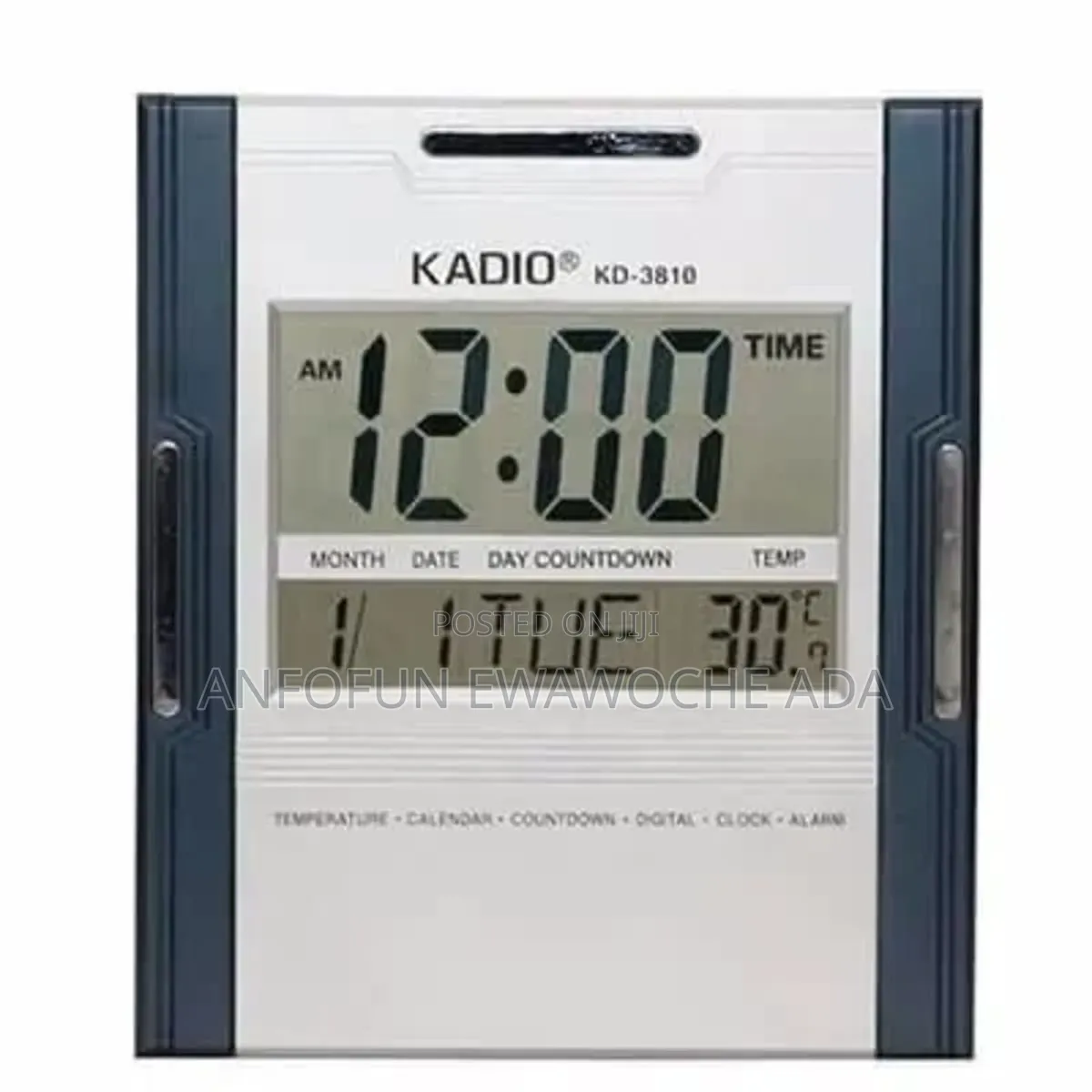 Portable Kadio Digital Clock With Alarm