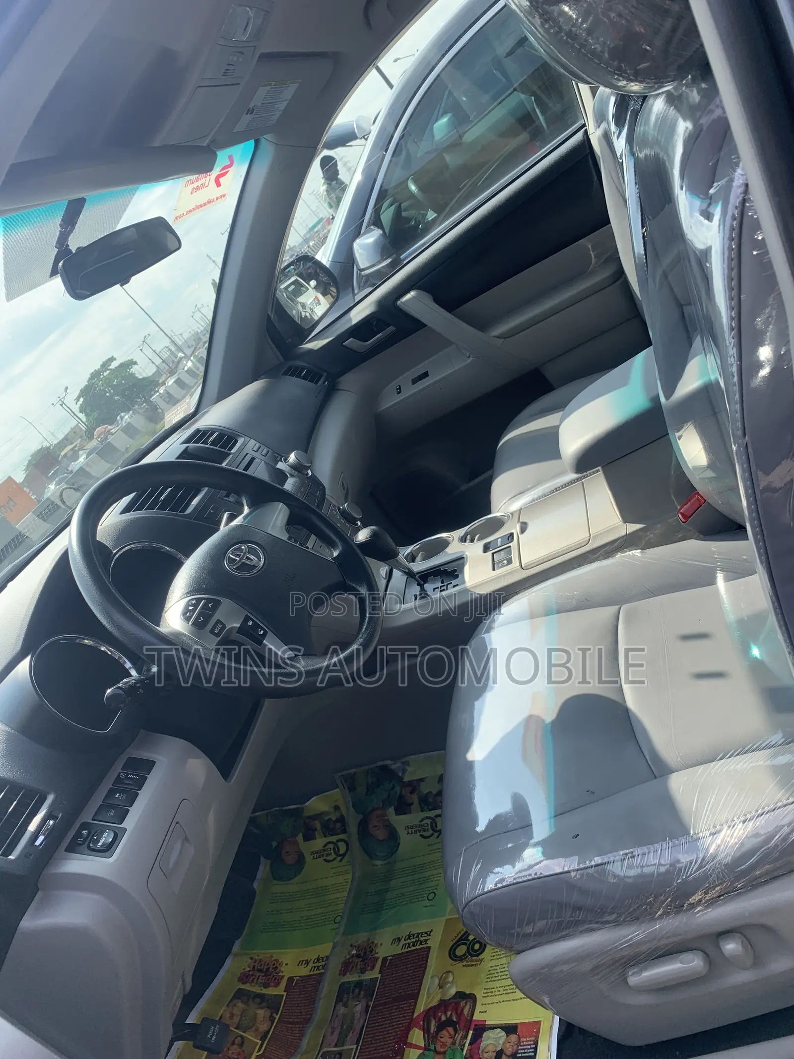 Toyota Highlander Limited 2012 Gray