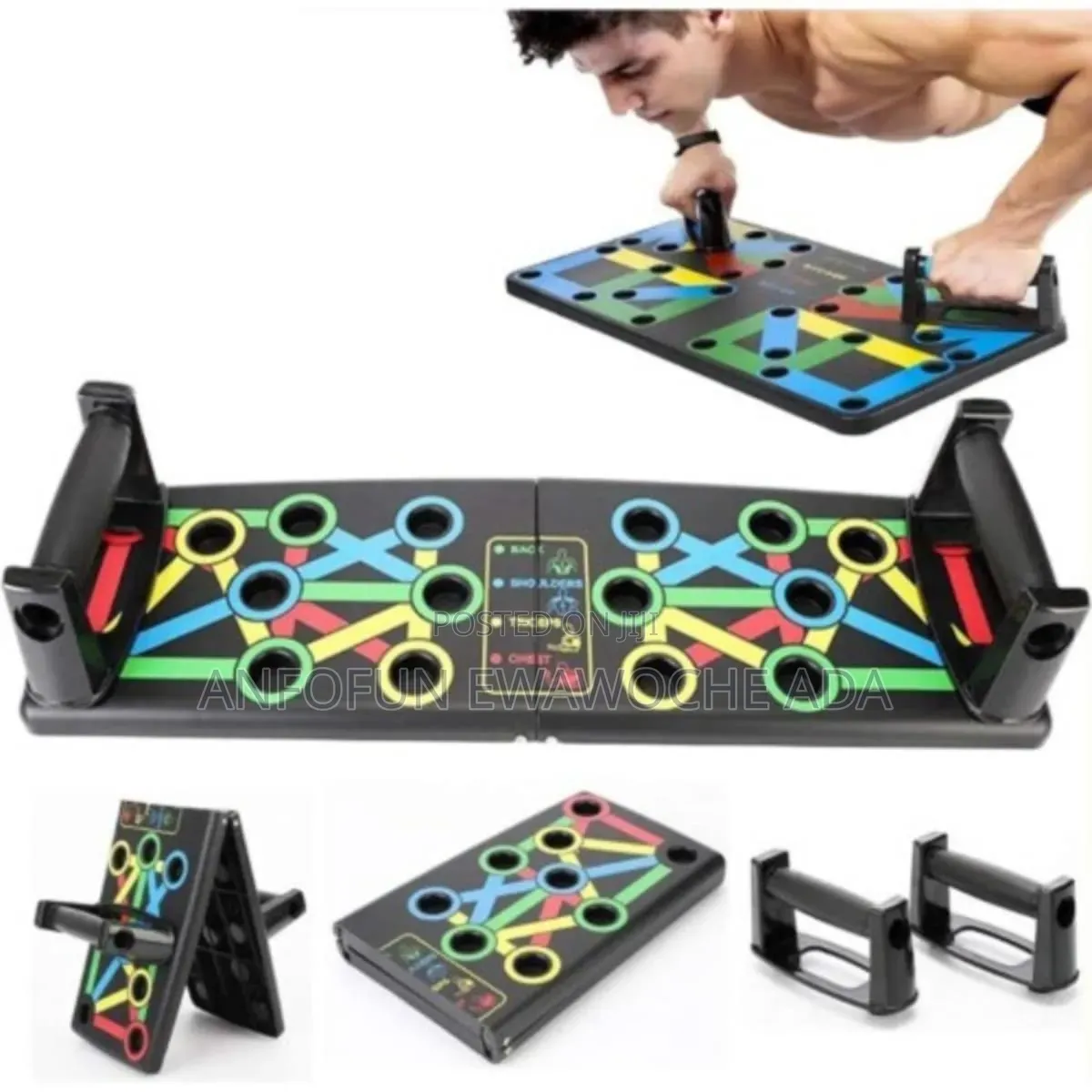 Foldable Push Up Board 9 in 1