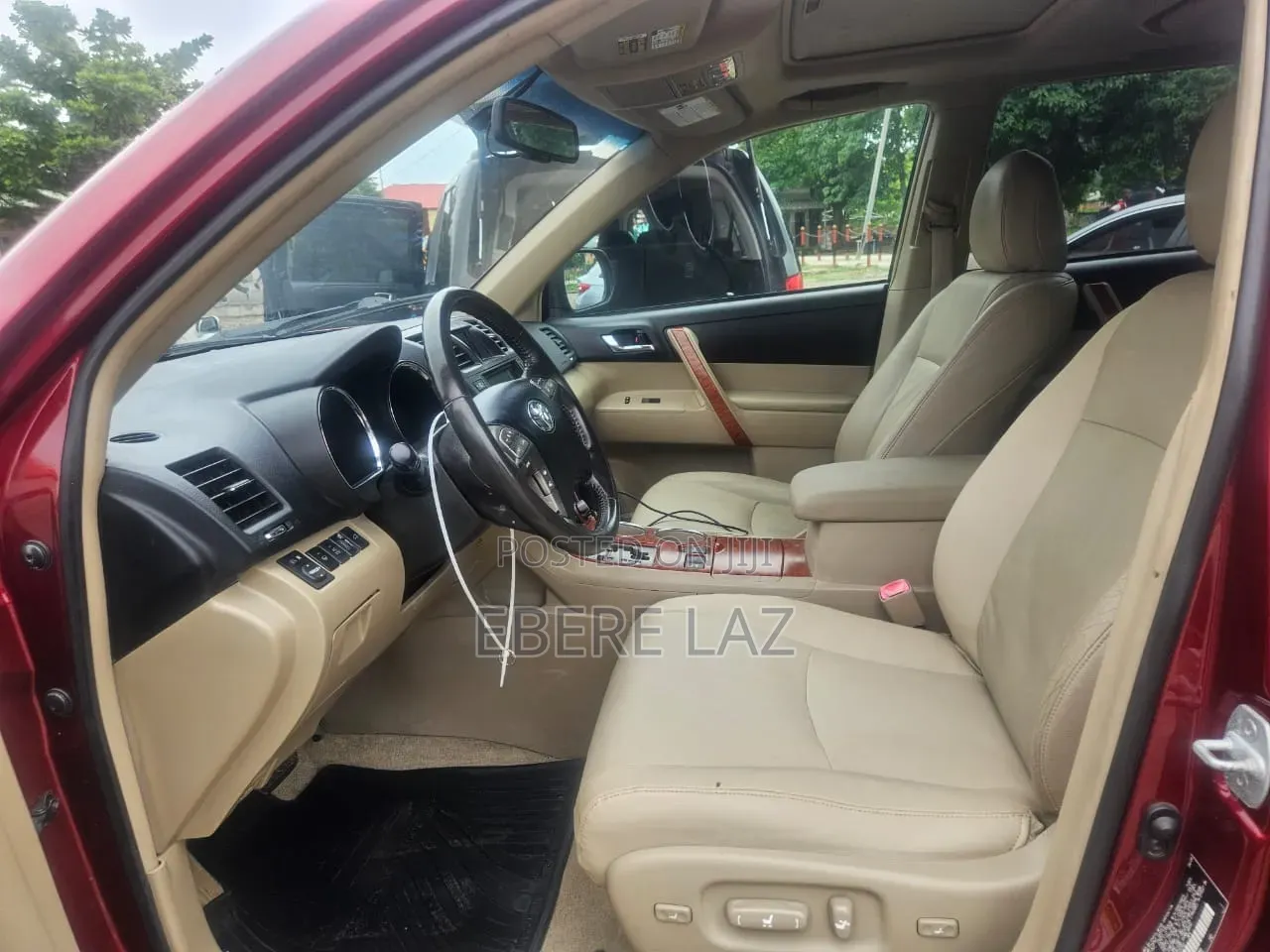 Toyota Highlander 2010 Red