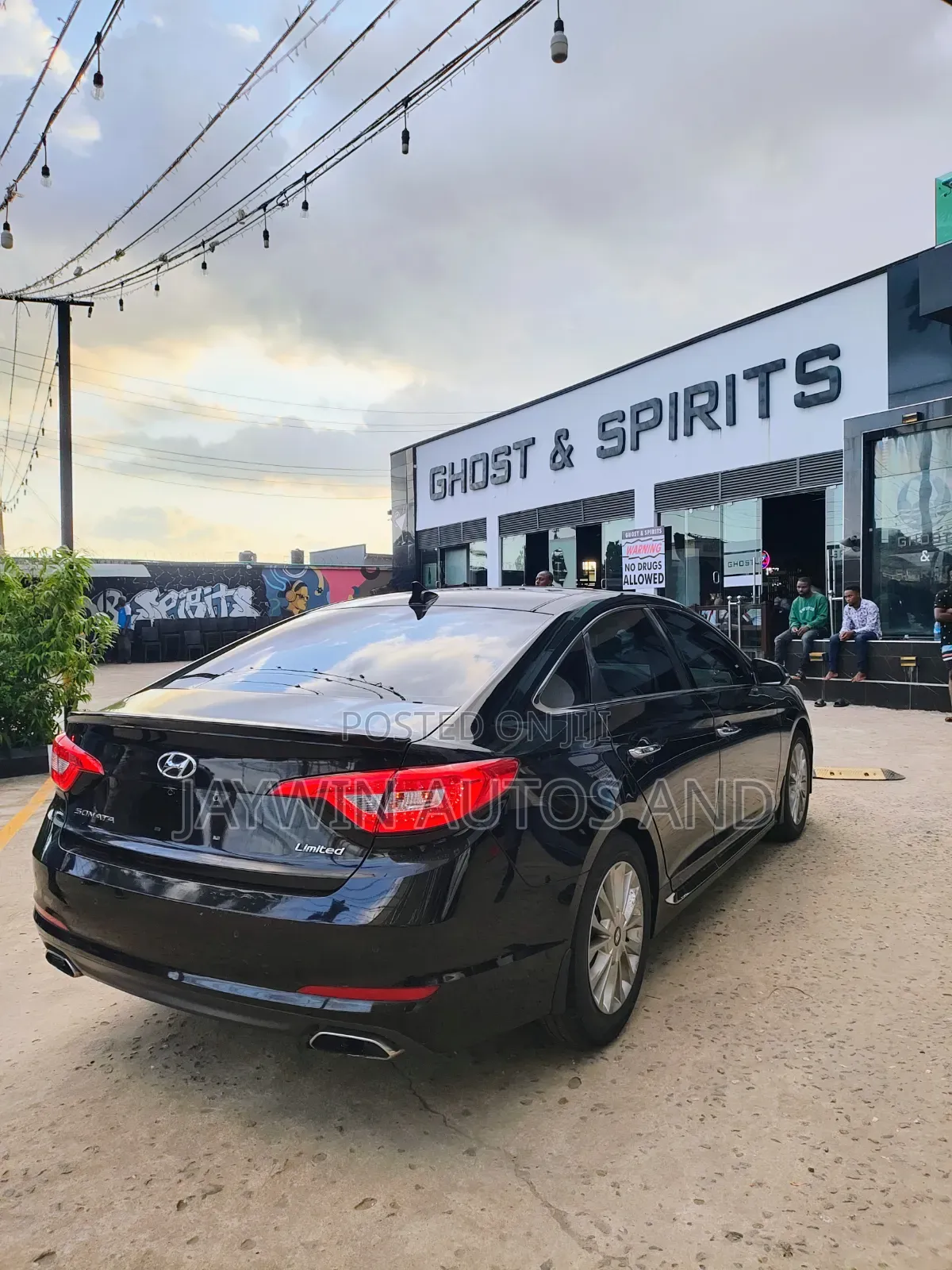 Hyundai Sonata Limited PZEV 4dr Sedan (2.4L 4cyl 6A) 2015 Black
