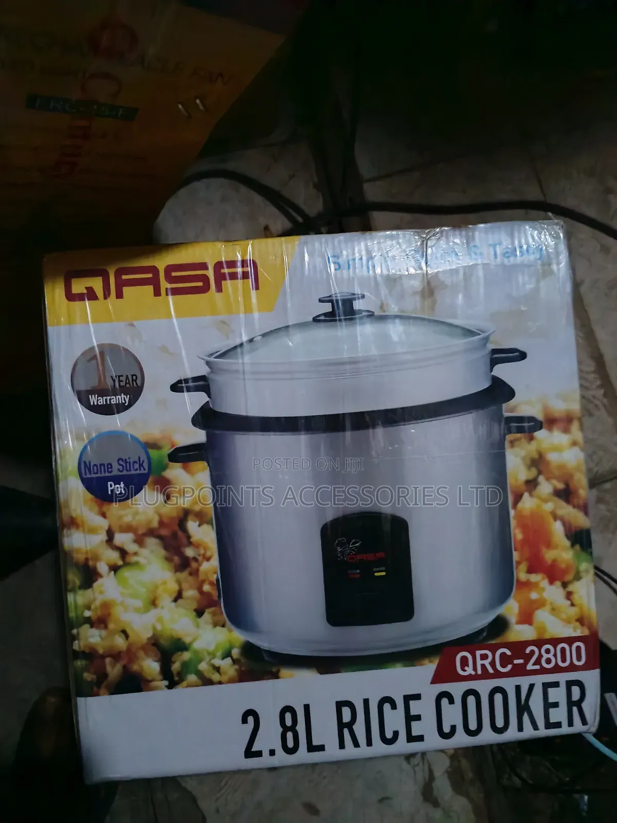 Qasa Rice Cooker 2.8liters