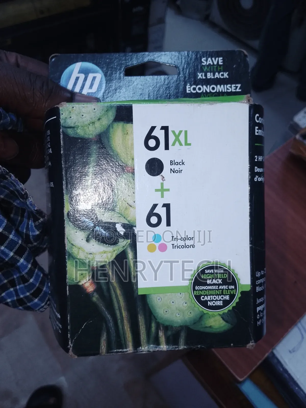 61xl Black and 61 Tricolor Hp Ink