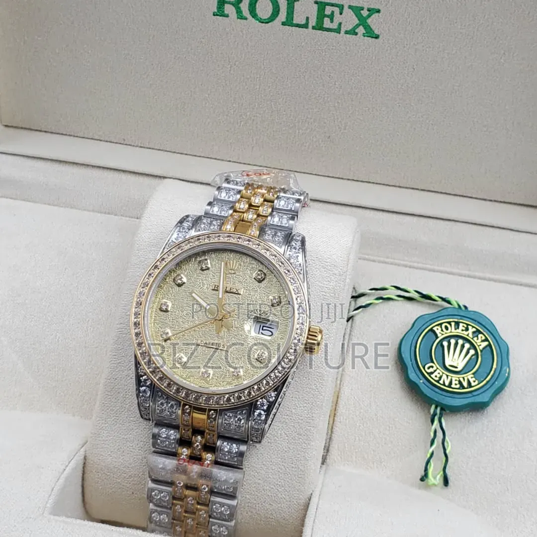 Original Rolex Date-Just Twotone Stainless Bracelet Available Instore