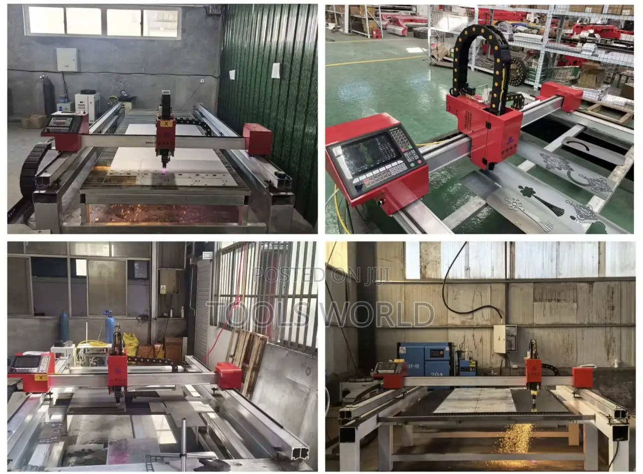 Double Drive Gantry CNC Fiber Laser Cutting Machine