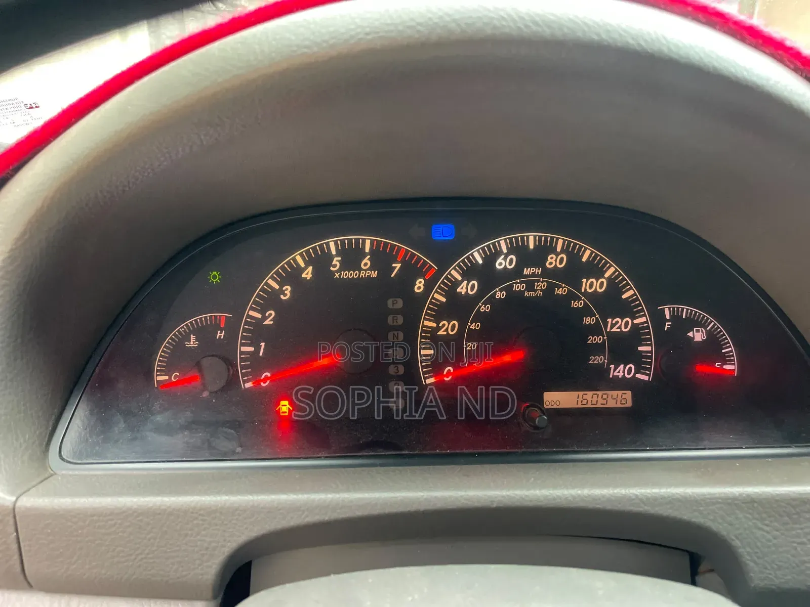 Toyota Camry 2005 Red