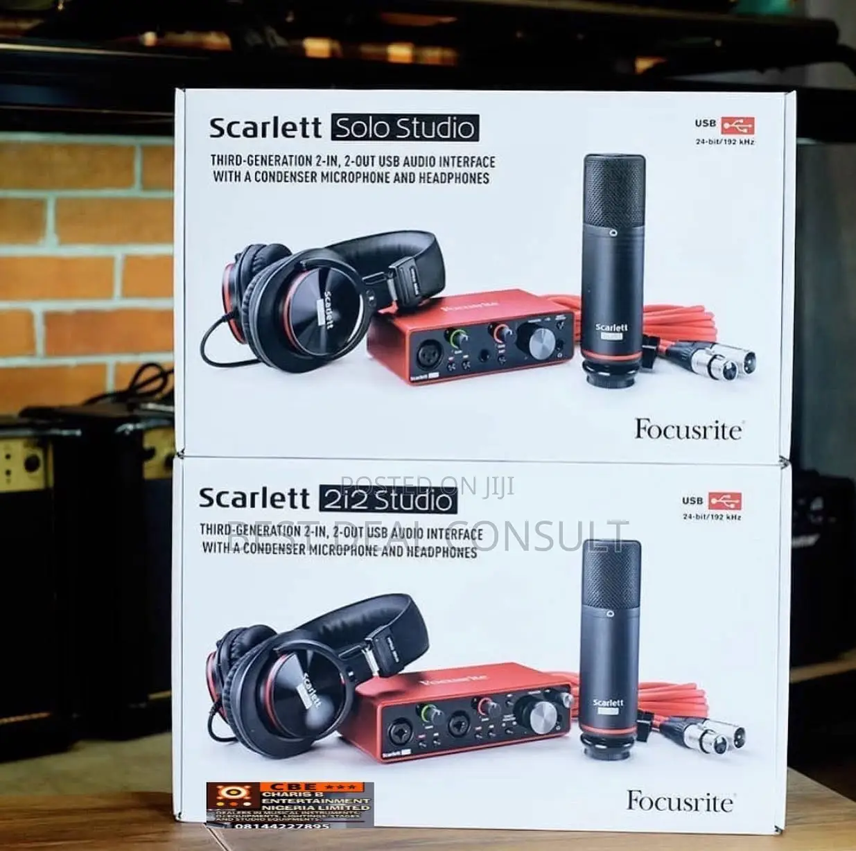 Scarlet Focusrite Solo Studio