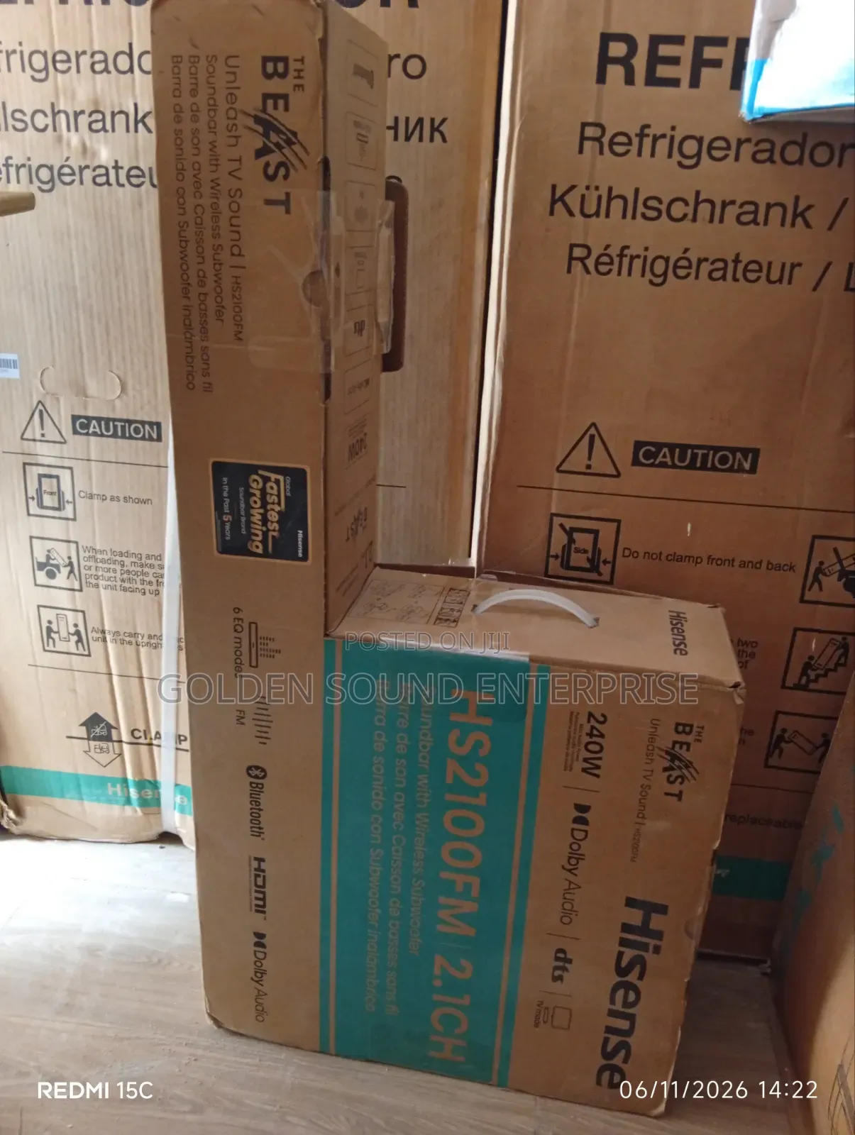 Hisense Sound Bar Speaker With Wireless Subway