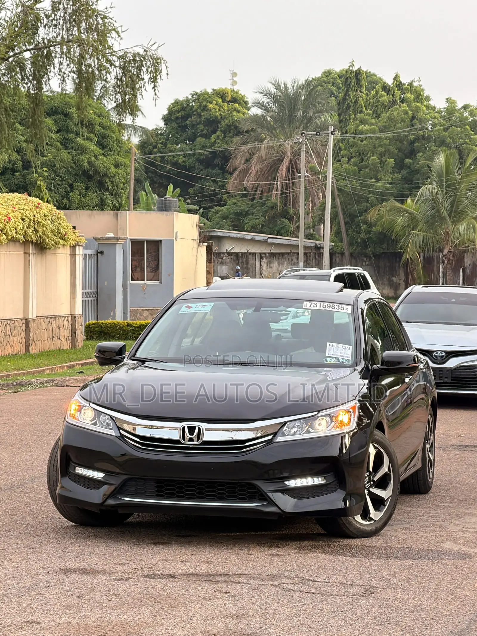 Honda Accord EX-L V-6 4dr Sedan FWD (3.5L 6cyl 6A) 2016 Black