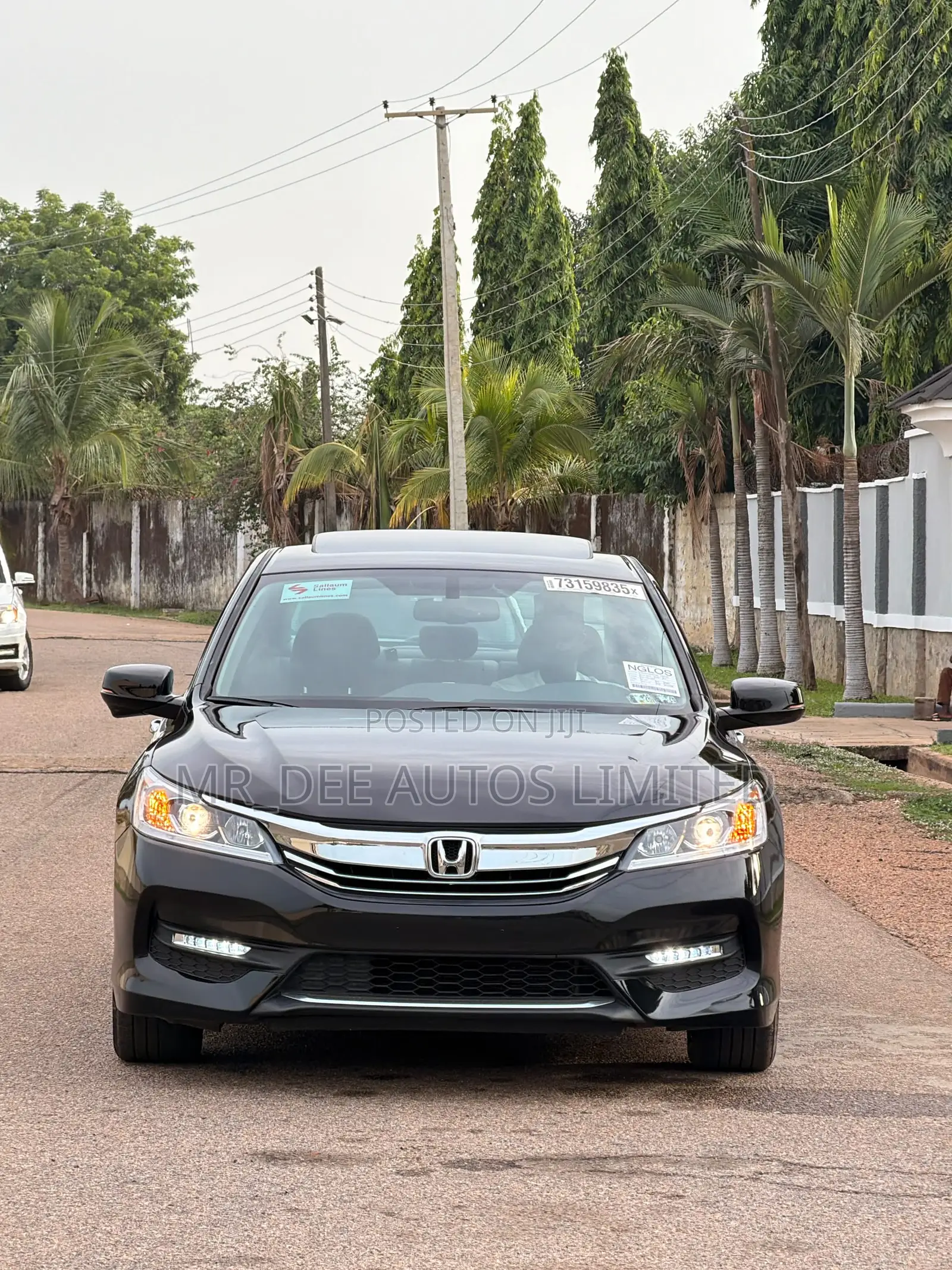 Honda Accord EX-L V-6 4dr Sedan FWD (3.5L 6cyl 6A) 2016 Black