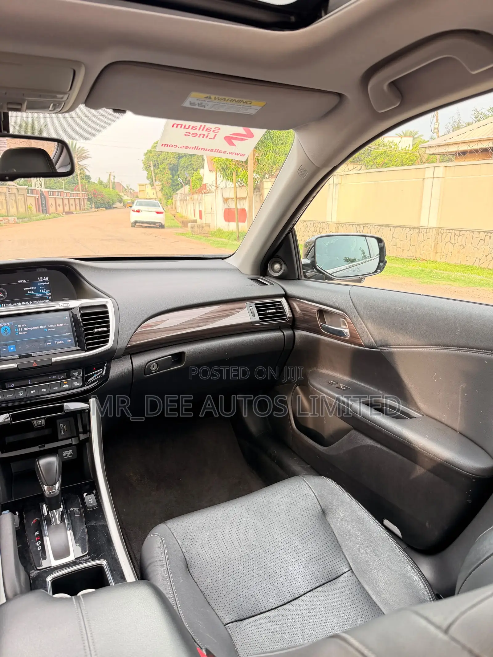 Honda Accord EX-L V-6 4dr Sedan FWD (3.5L 6cyl 6A) 2016 Black