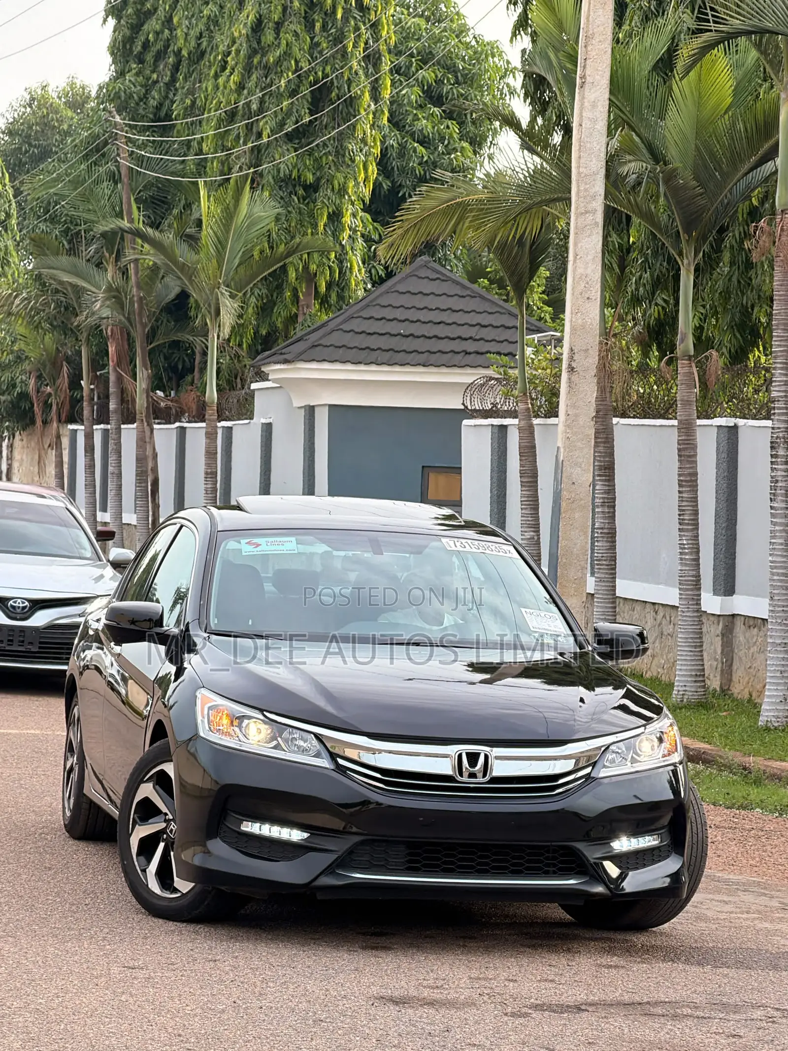 Honda Accord EX-L V-6 4dr Sedan FWD (3.5L 6cyl 6A) 2016 Black