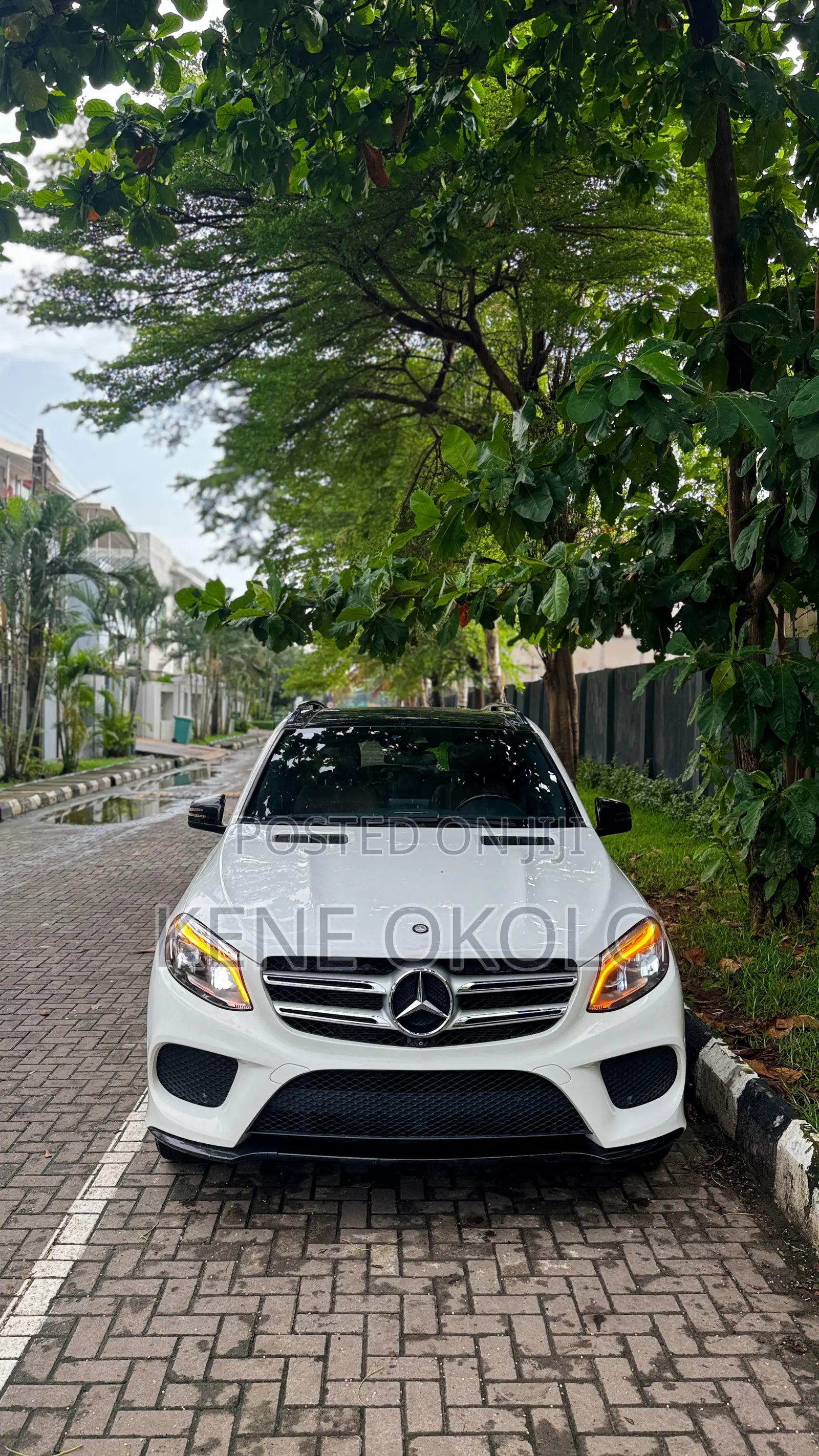 Mercedes-Benz GLE-Class AMG GLE 43 4MATIC 2017 White