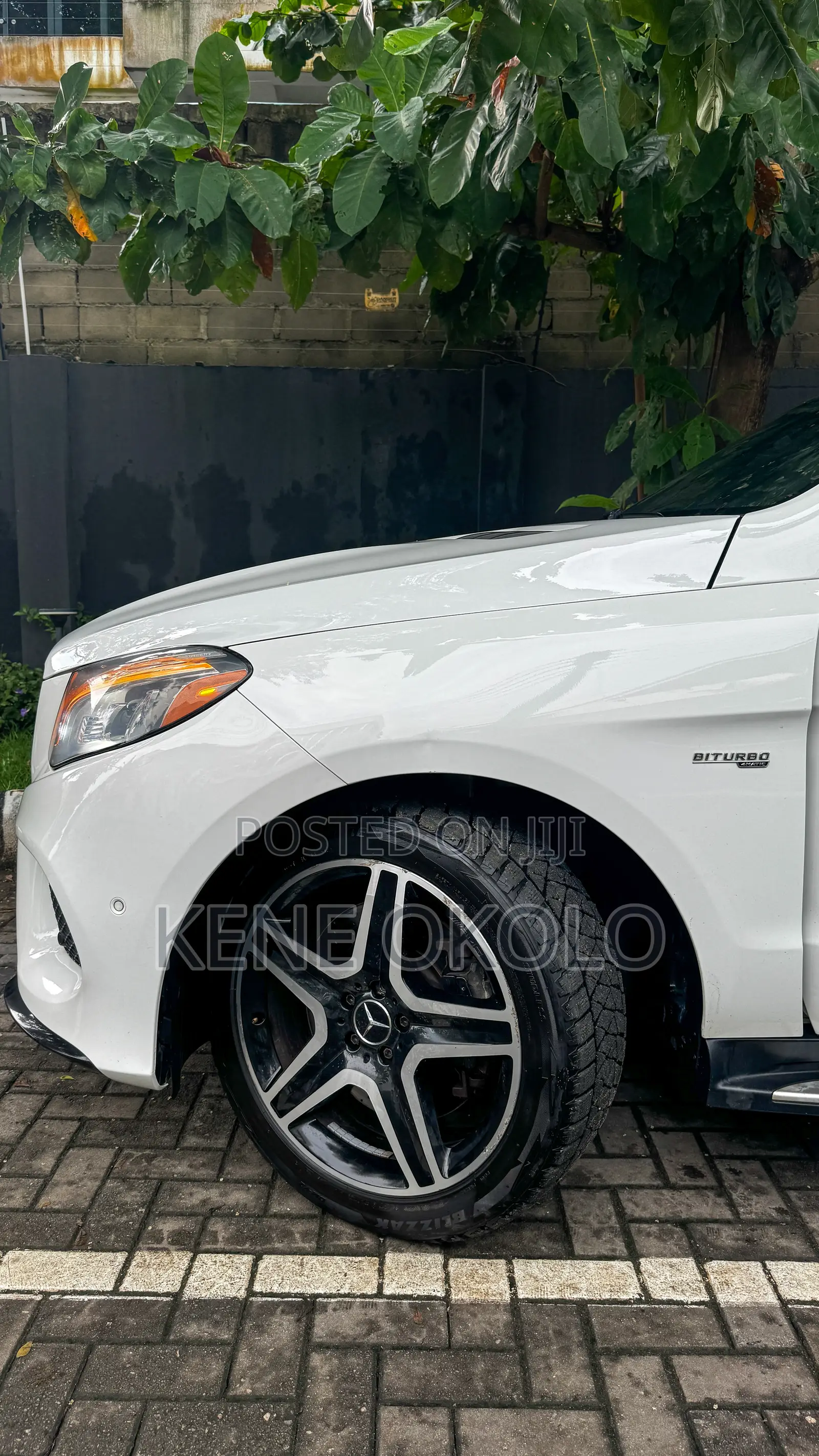 Mercedes-Benz GLE-Class AMG GLE 43 4MATIC 2017 White