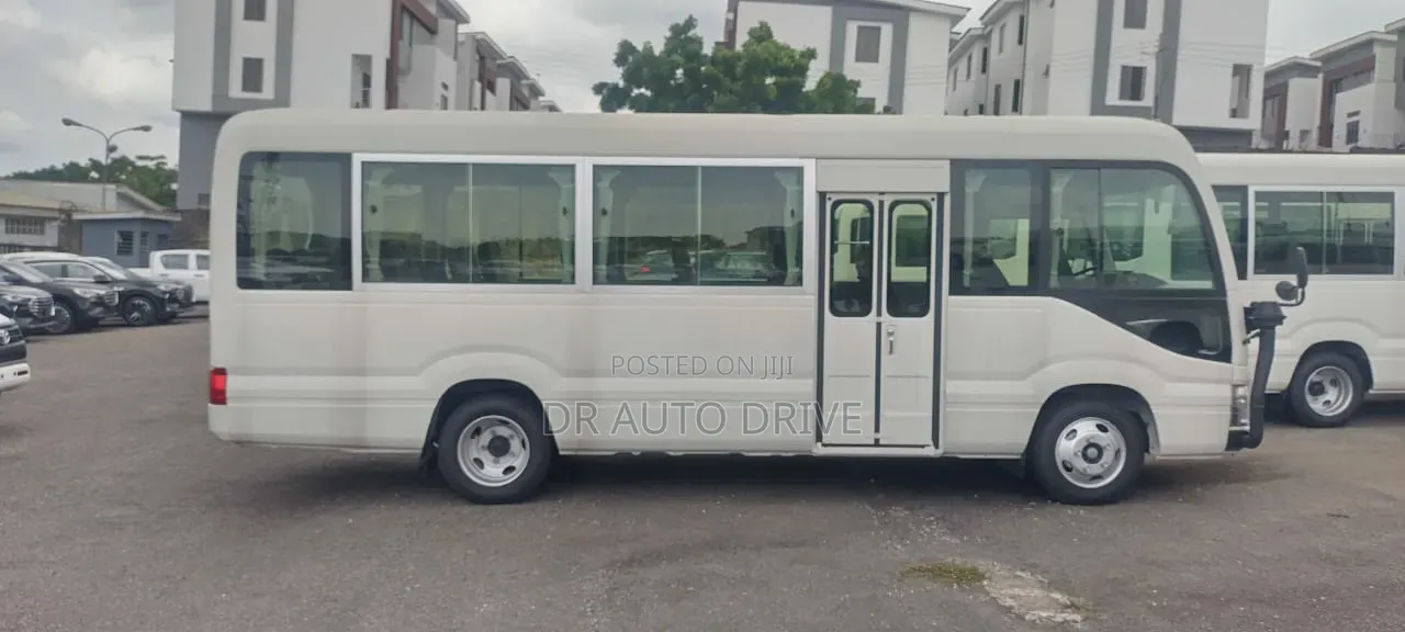 New Toyota Coaster 2025 White