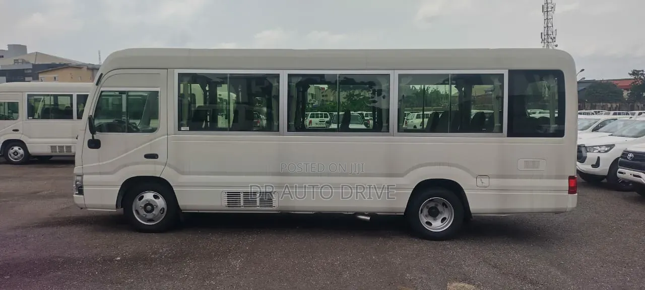 New Toyota Coaster 2025 White