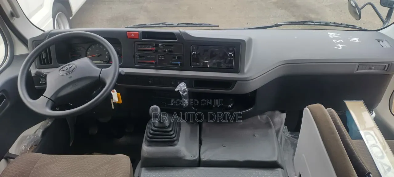 New Toyota Coaster 2025 White