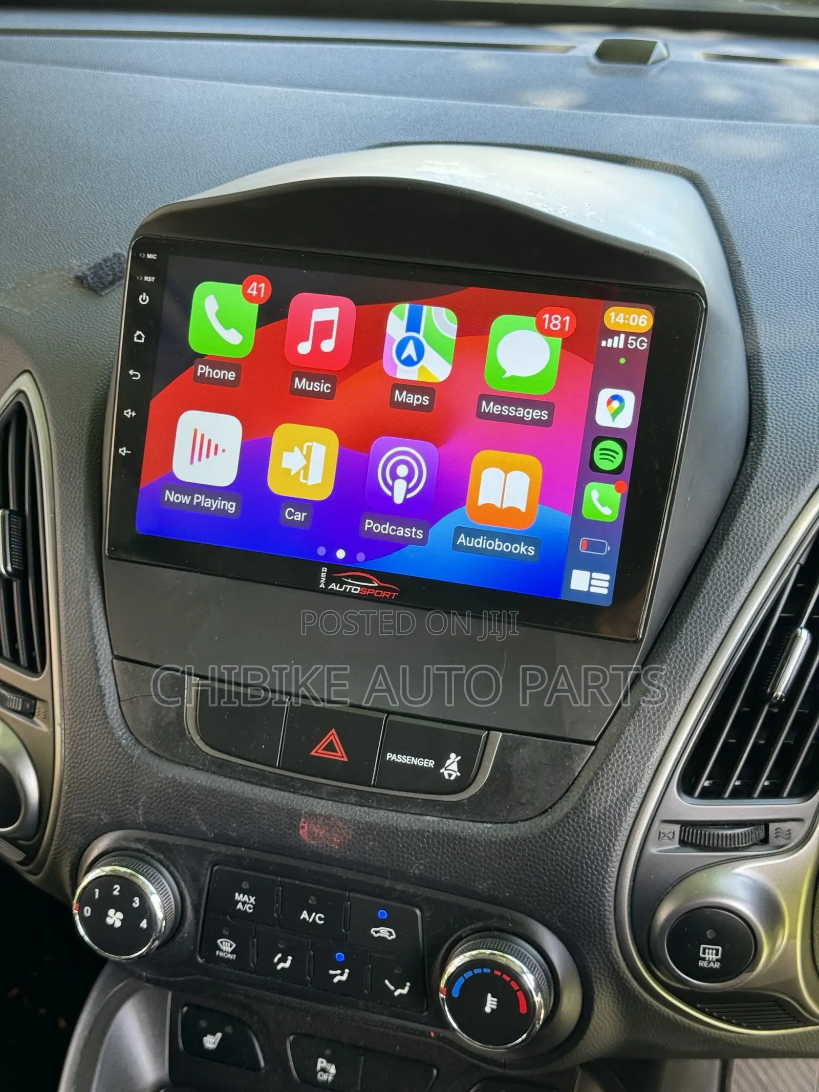 Hyundai Tucson/Ix35 2009-2015 Navigation Apple Carplay/Android Auto